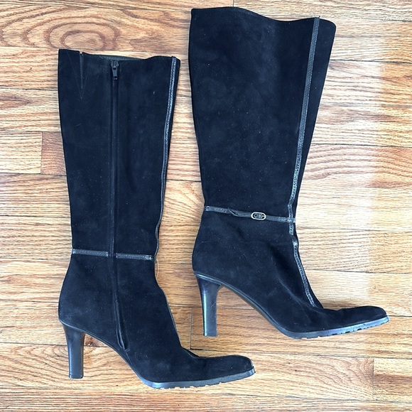 bellofatto Shoes - Bellofatto Designer Suede Heeled Boots
